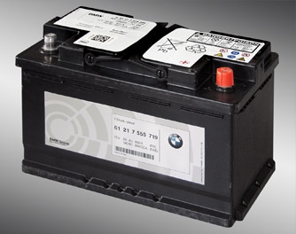 Батарея аккумуляторная, 12В 110А/ч, BMW
